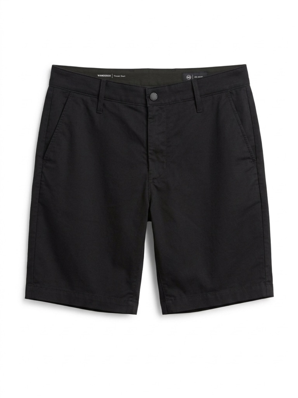 AG Adriano Goldschmied Men’s Wander Trouser Short. Black. Size 32.